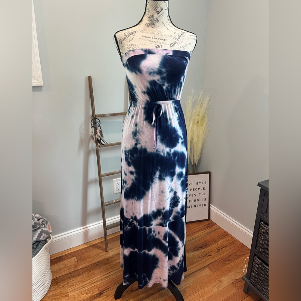 Rolla Coster strapless maxi dress 🪢